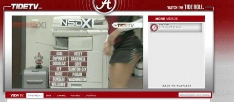 Alabama Fax Girl from National Signing Day 2011 Fax Cam