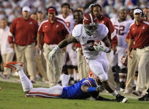 Alabama vsFlorida: Alabama running back Trent Richardson (3) Photo by Kent Gidley/Alabama