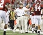 Alabama football coach Nick Saban. Saban previewed Alabama's game against Texas A&M during his Wednesday teleconference.