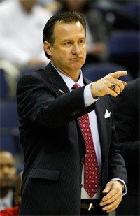 The human "deer in headlights," Mark Gottfried