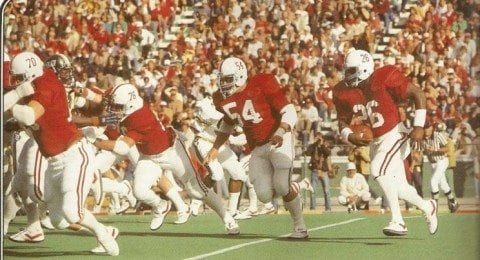 This from 1983 vs Southern Miss at Legion Field