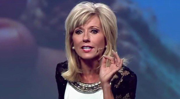 Beth Moore alleges opposition to her is about re-electing Donald Trump