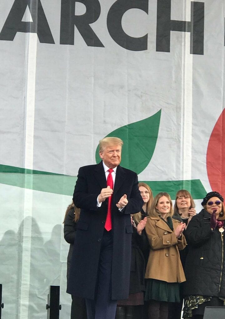 President Trump’s speech to the March for Life